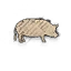 Icon for gatherable "Domestic Pig"